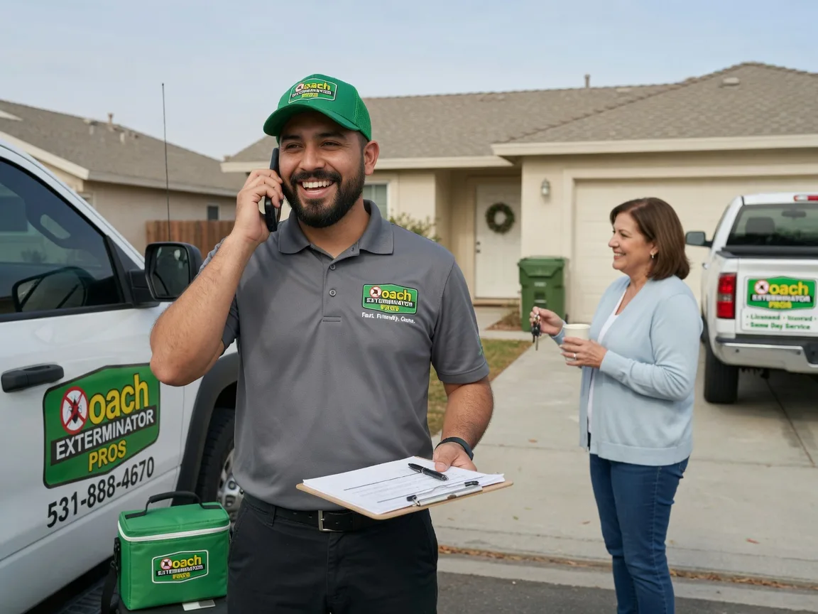 Pest Control Roach Exterminator Pierpont, OH FAQs